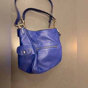 Coach Cobalt Blue Hobo bag